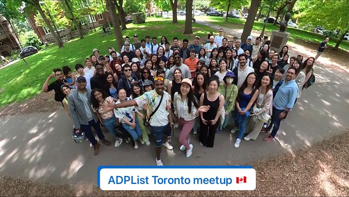 Event ADPlist Meetup